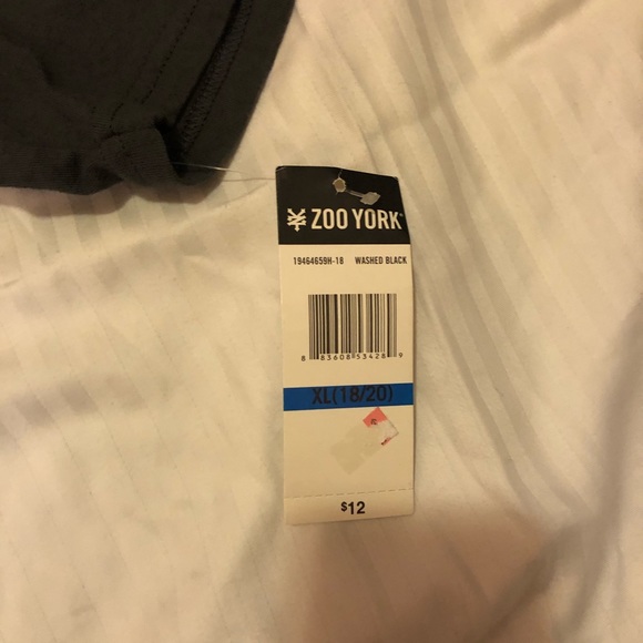NWT Zoo York Gray Tshirt 18-20 - Picture 3 of 5